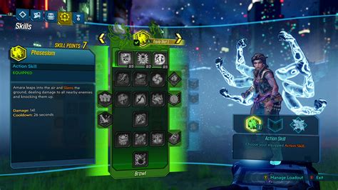Borderlands 3 Skill Tree App .